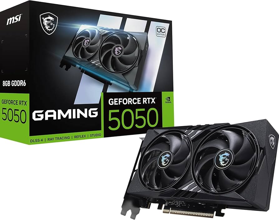 TARJETA DE VIDEO MSI RTX 5050 8GB DDR6 GAMING OG