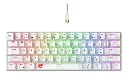 TECLADO MECANICO HAVIT BACKLIT GAMENOTE KB903L 60%  USB BLANCO