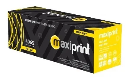 TONER MAXIPRINT CLT-K406S COMPATIBLE SAMSUNG YELLOW