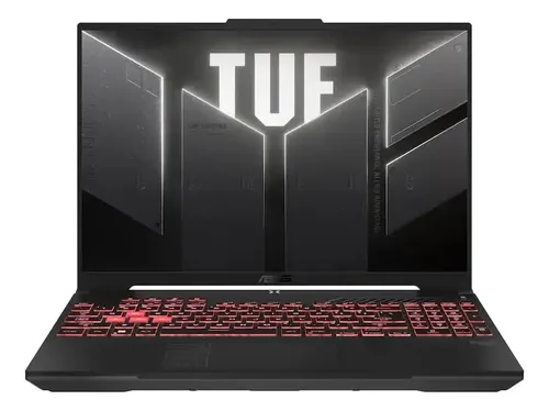 LAPTOP ASUS TUF GAMING 16" AMD RYZEN 7 7445HS 16GB DDR5 512GB M.2 IPS RTX 4050 6GB NEGRA FA607NUG-WH73