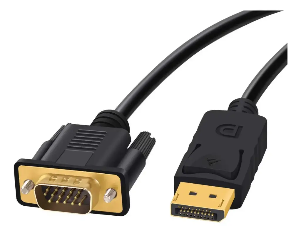 CABLE ADAPTADOR JEMIP DISPLAYPORT (DP) A VGA 1.8M JEMIP