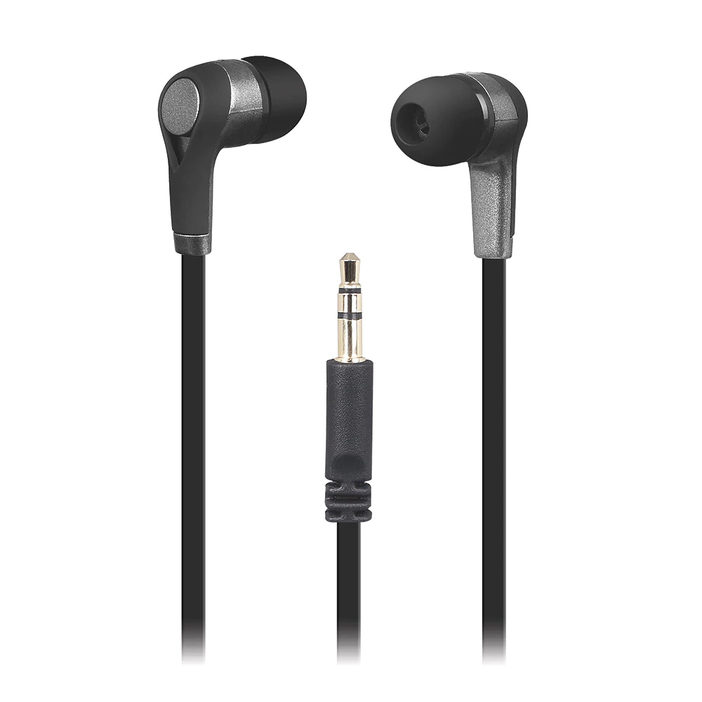 AUDIFONO MANOS LIBRES CON REDUCCIÓN DE RUIDO ROCKBUDS HS7003BK 3.5MM NEGRO