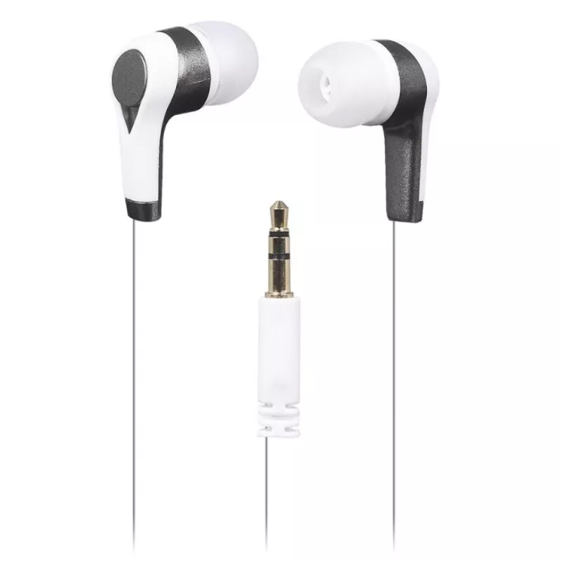 AUDIFONO MANOS LIBRES CON REDUCCIÓN DE RUIDO ROCKBUDS HS7003WT 3.5MM BLANCO