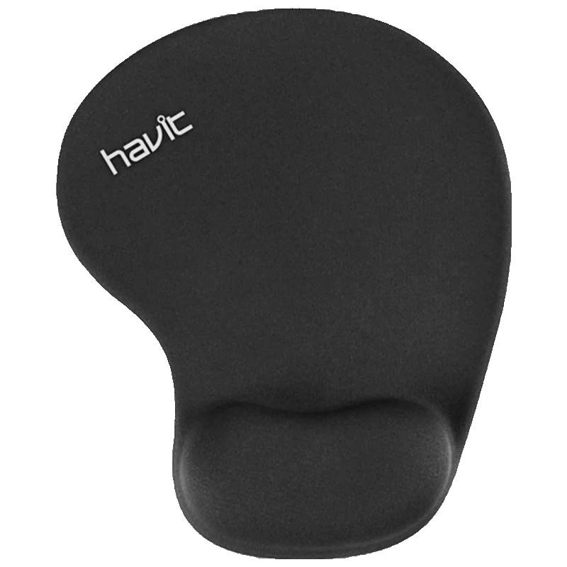 MOUSE PAD HAVIT HV-MP802 ERGONOMICO CON GEL NEGRO