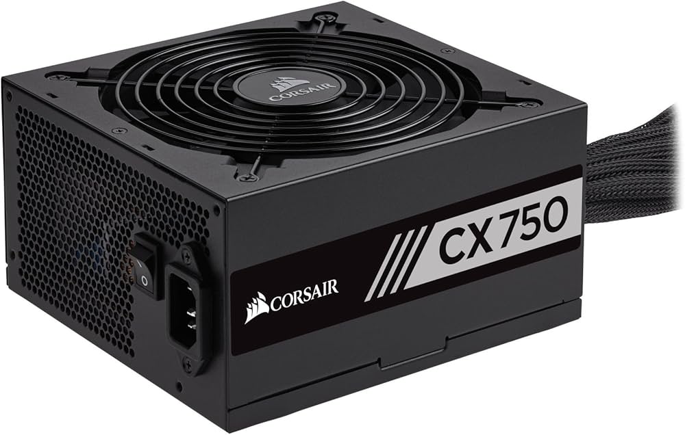 FUENTE DE PODER 750W CORSAIR GP-750 CERTIFICADA 80+ BRONZE NEGRA