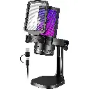 MICROFONO STREAMING Y PODCAST MAONO RGB DM20 USB CONDESADOR NEGRO