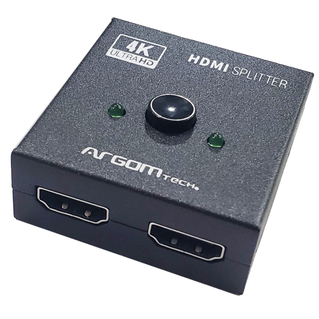 SPLITTER HDMI ARGOM 1 X 2  UHD 1108P / 2K / 4K  HDMI ARG-AV-5120