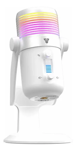 MICROFONO STREAMING FANTECH LEVIOSA MAX MCX03 WH USB BLANCO