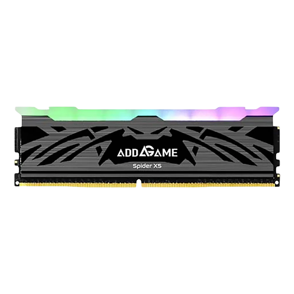 MEMORIA RAM UDIMM DDR5 16GB 6000MHZ ADDLINK CL38 RGB SILVER AG16GB60C38X5US