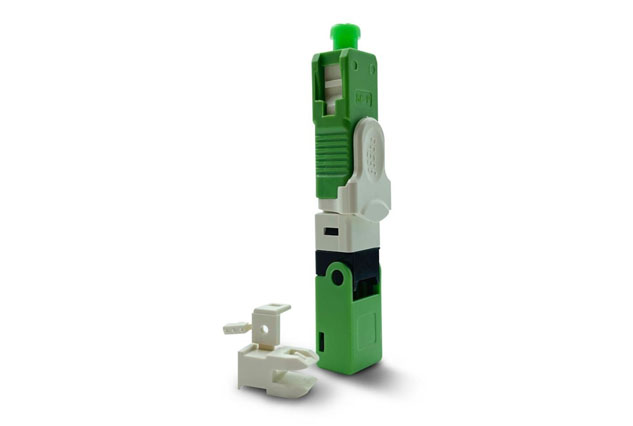 CONECTOR RAPIDO SC A APC VERDE UNIDAD