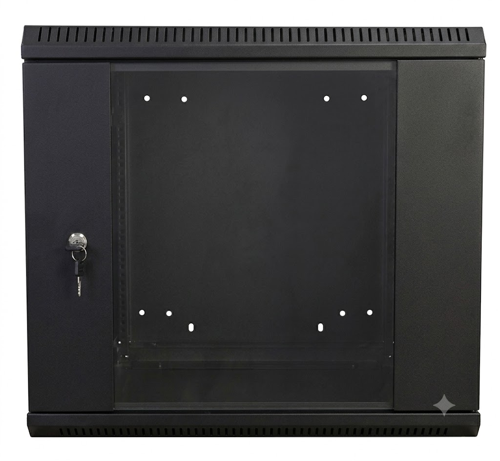 RACK DE PARED CERRADO 9U METALNET