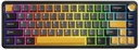 TECLADO MECANICO MARVO KG984W TITAN 65 INGLES 65% TRI-MODO NEGRO SW-AMARILLO