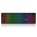 TECLADO MEMBRANA REDRAGON RM104 VOLCANO PRO K5626-PRO 100% TRI-MODO INALAMBRICO / BT / CABLE NEGRO ESPAÑOL