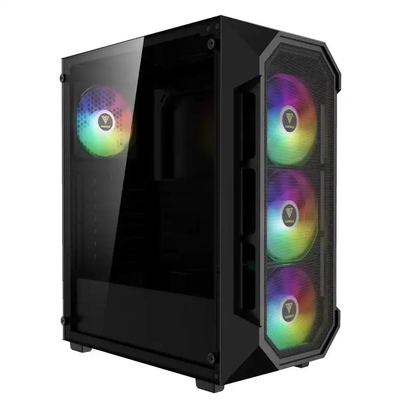 CASE GAMDIAS GAMING AURA GC1 ELITE ATX 4XFAN ARGB NEGRO