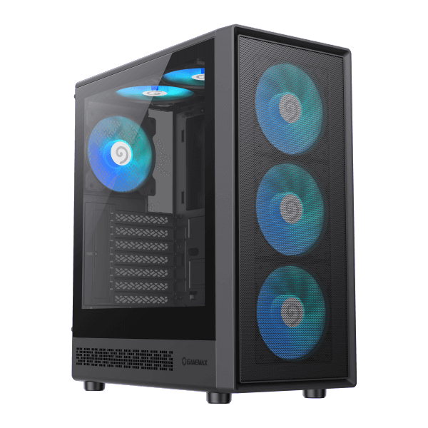 CASE GAMEMAX GAMING STORM 2 AB ATX 6XFAN ARGB NEGRO