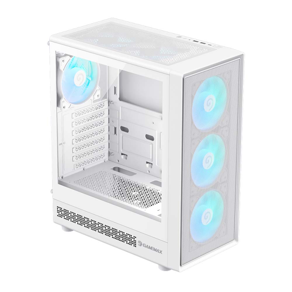 CASE GAMEMAX GAMING STORM 2 AW ATX 4XFAN ARGB BLANCO
