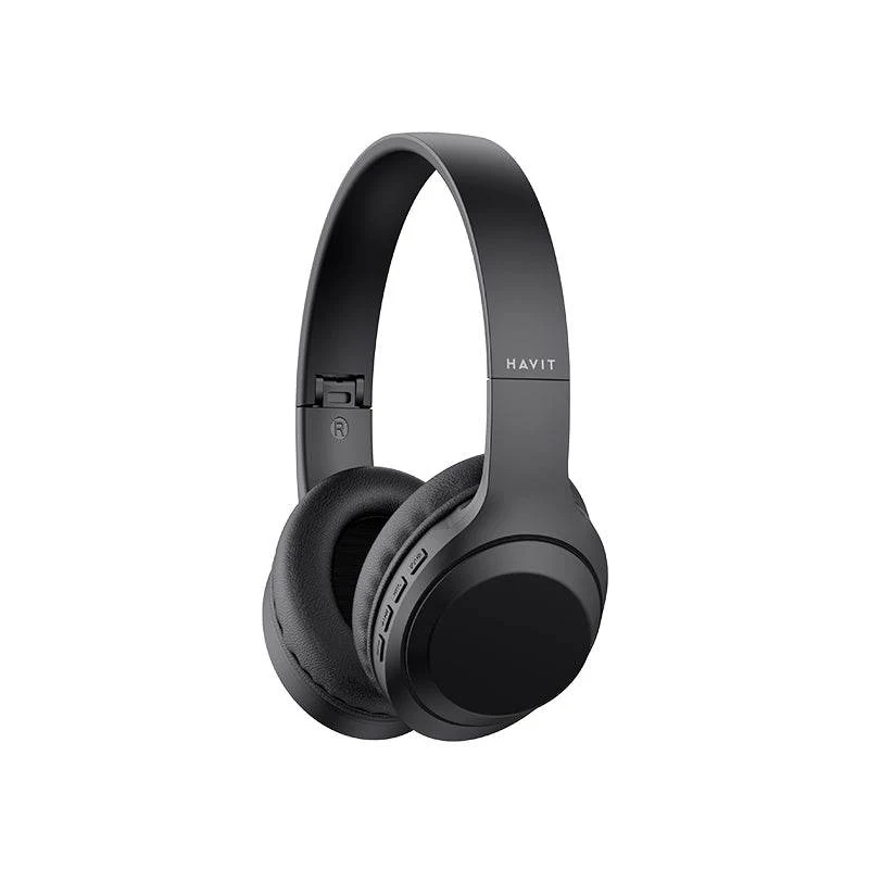 AUDIFONO CON MICROFONO HAVIT H628BT BK DUAL BLUETOOH Y 3.5MM MULTIPLATAFORMA NEGRO