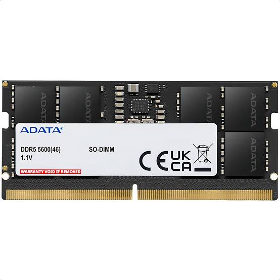 MEMORIA RAM SODIMM DDR5 16GB 5600MHZ ADATA AD5S560016G-S