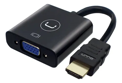 ADAPTADOR HDMI A VGA UNNO AD4202BK