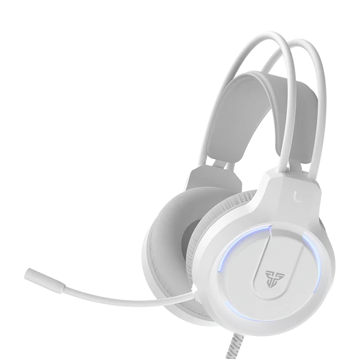 AUDIFONO CON MICROFONO GAMING FANTECH FLASH HQ53 WH 3.5MM MULTIPLATAFORMA BLANCO