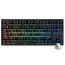 TECLADO MECANICO REDRAGON URANUS 87 PRO K737B-RGB-PRO 75% INALAMBRICO TRI-MODO NEGRO SW-SILKY 