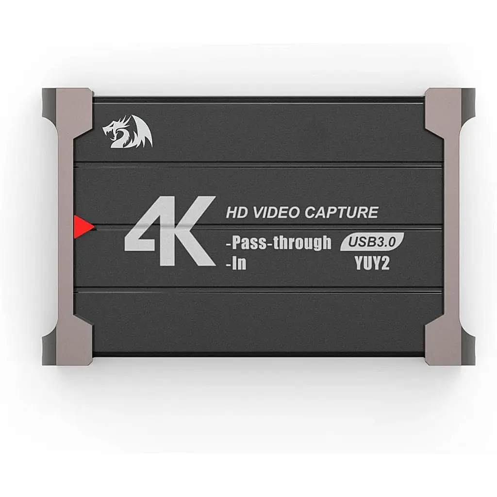 CAPTURADORA VIDEO EXTERNA REDRAGON VC-321 4K HDMI USB 3.0 