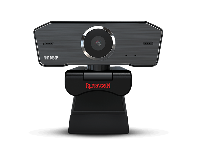 CAMARA WEB REDRAGON HITMAN GW800-1 1080P MICROFONOS DUALES USB NEGRO
