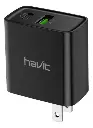 CARGADOR TIPO USB-A Y USB-C HV-UC111 2PTOS 20W 