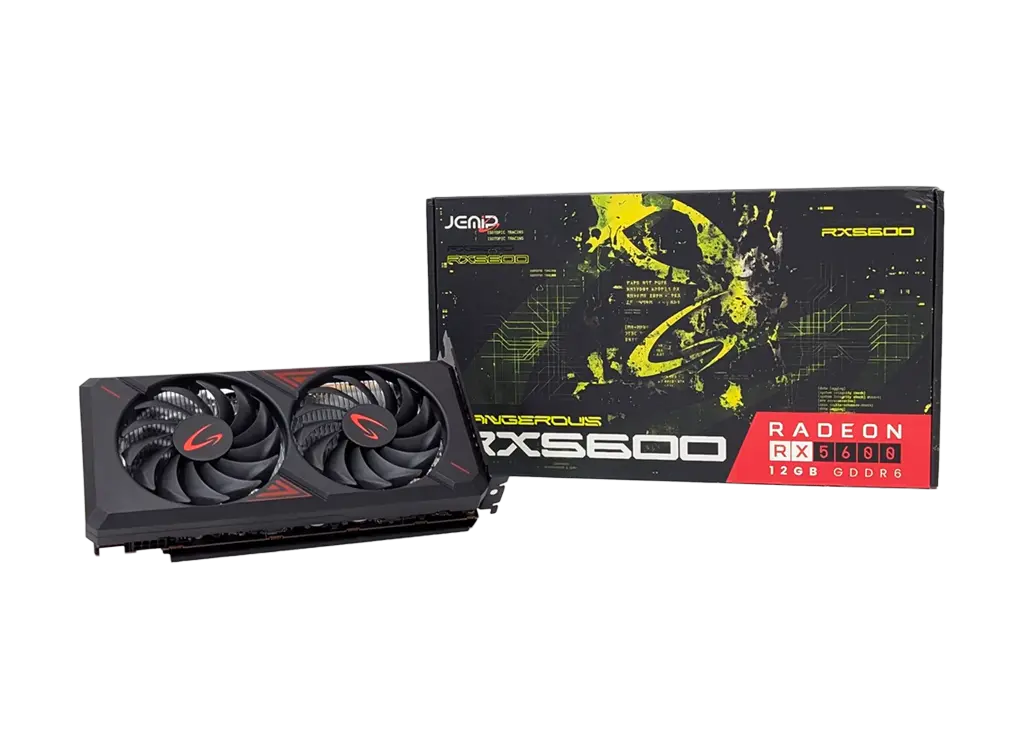 TARJETA DE VIDEO JEMIP DANGEROUS RX5600 12GB GDDR6 