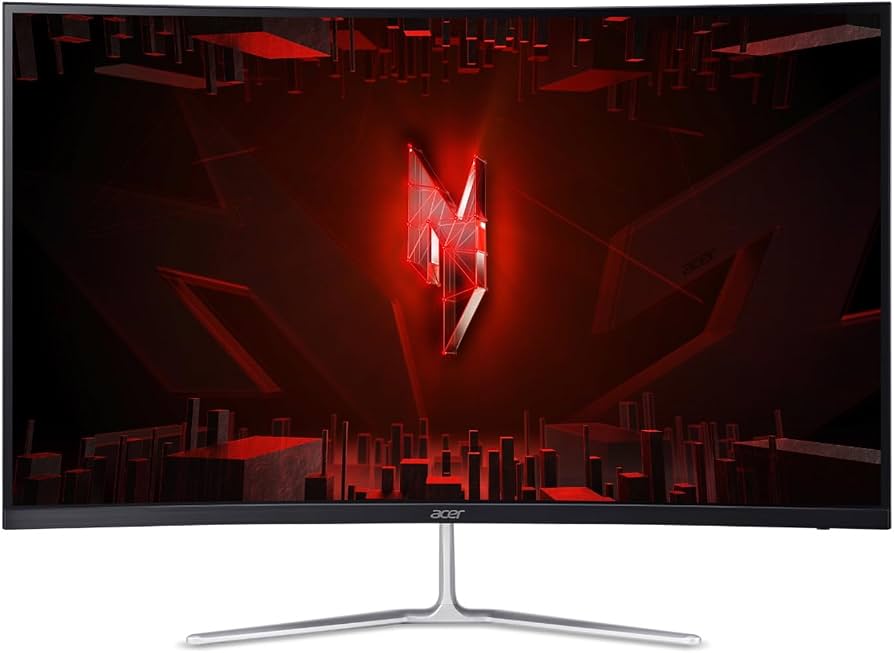 MONITOR ACER GAMING 32" NITRO EDA320Q CURVO VA 180HZ 1080P NEGRO
