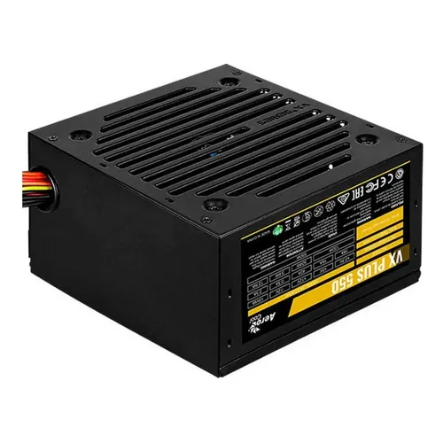 FUENTE DE PODER 550W AEROCOOL VX PLUS STEALTH CERTIFICADA ACPN-VB55MUY.12 NEGRO
