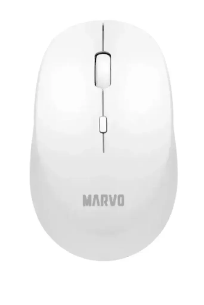 MOUSE MARVO WM103 WH INALAMBRICO BLANCO