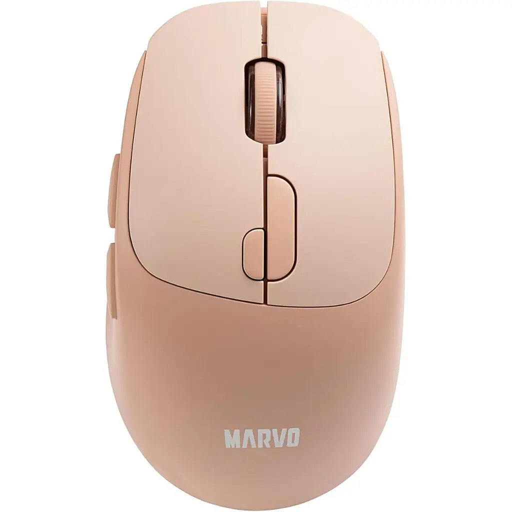 MOUSE MARVO M809W OR 1600DPI INALAMBRICO RECARGABLE ROSADO