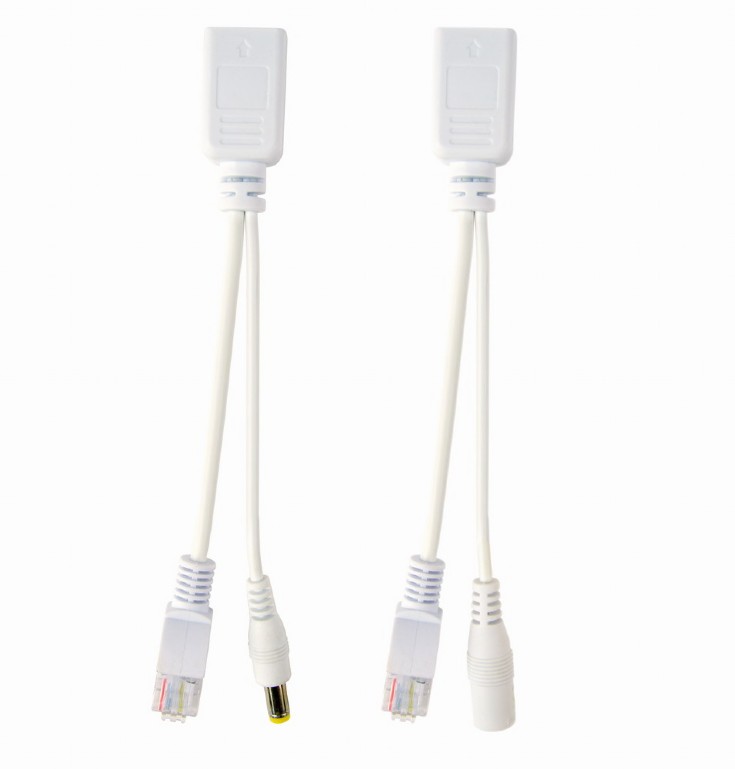 ADAPTADOR INJECTOR SEPARADOR POE A RJ45 SPT