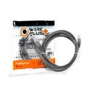 CABLE PATCH CORD WIREPLUS CAT 5E 1M GRIS