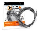 CABLE PATCH CORD WIREPLUS CAT 5E 2M GRIS
