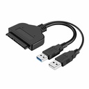 CABLE SATA A USB 3.0 + DC USB