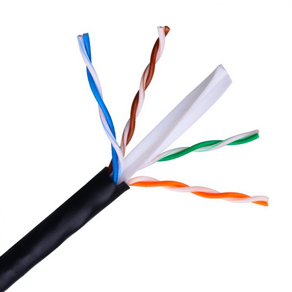 CABLE UTP X METRO CAT 6 EXTERIOR DAHUA 100% DH-PFM920-6U