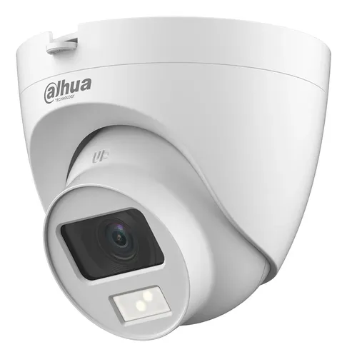 CAMARA DAHUA 2MP ANALOGA DOMO 2.8 DH-HAC-HDW1209CLQN-A-LED AUDIO FULL-COLOR PLASTICA