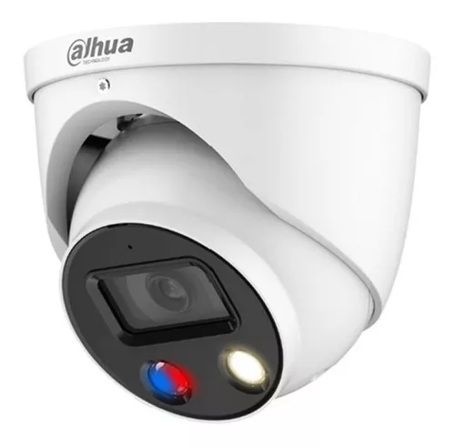 CAMARA DAHUA 4MP IP DOMO 2.8 LED DH-IPC-HDW3449H-AS-PV-S3 DISUACION METAL 