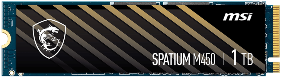 DD SSD M.2 1TB MSI SPATIUM M450 PCIE GEN4