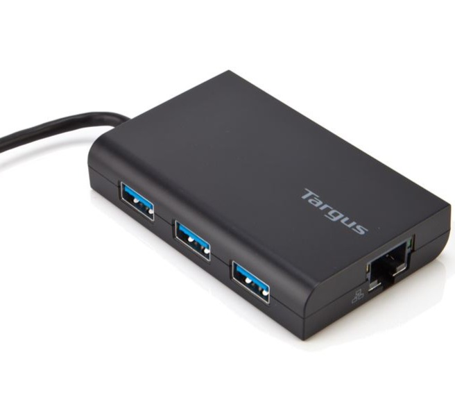 HUB TARGUS USB 3.0 A USB + RJ45 ACH222