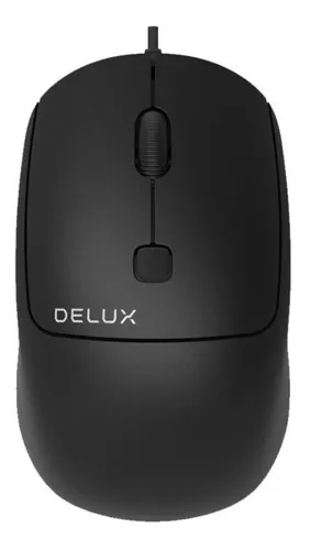 MOUSE DELUX M320BU USB NEGRO