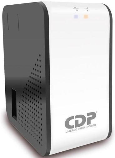 REGULADOR DE VOLTAJE CDP R2C-AVR1008 1000VA/500W 8 TOMAS 4 AVR + 4SUP PICOS