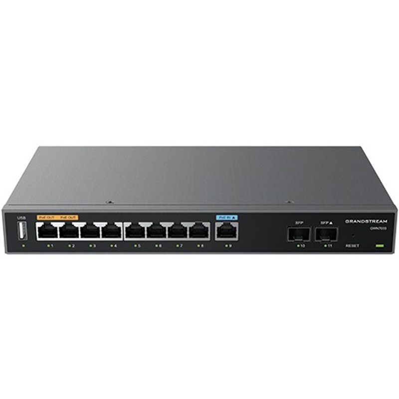 ROUTER GRANDSTREAM GWN7003 VPN MULTI-WAN 11 PUERTOS 9 GIGABIT Y 2 PUERTOS SFP+