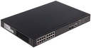 SWITCH 16 PUERTOS POE GIGA + 2 UP GIGA DAHUA ADMIN GIGABIT POE RACK DH-PFS4218-16GT-190 190W