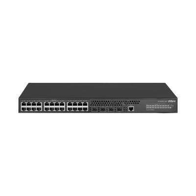 SWITCH DAHUA DH-AS4300-24GT4GF 24 PUERTOS CON 4 SFP ADMIN GIGABIT RACK 