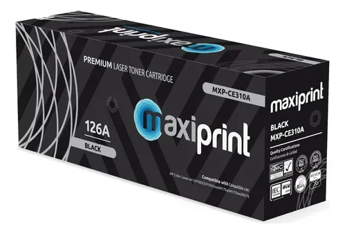 TONER MAXIPRINT CE310A/126A COMPATIBLE HP BLACK