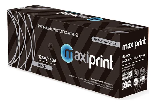 TONER MAXIPRINT CE310A/126A COMPATIBLE HP BLACK