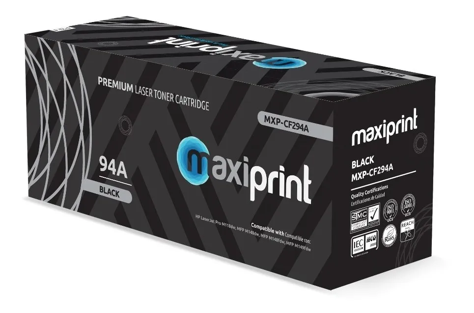 TONER MAXIPRINT CF294A/94A COMPATIBLE HP BLACK
